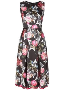 Nicowa, Damen Kleid 'AVA', Hellgrün / Koralle / Hellpink / Schwarz / Weiß