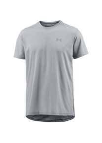 Under Armour, Herren Laufshirt 'HeatGear Streaker', Grau