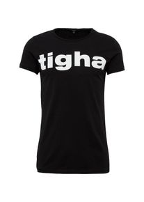 tigha, Herren T-Shirt 'LOGO MSN', Schwarz / Weiß