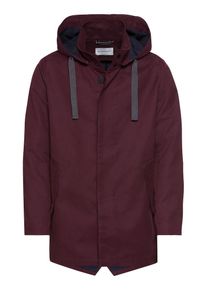 Nowadays, Herren Übergangsjacke 'bonded fishtail parka', Bordeaux