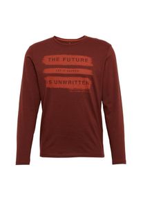 Tom Tailor, Herren T-Shirt, Hellrot / Dunkelrot