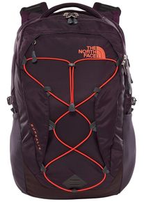 The North Face, Damen 'Borealis' Rucksack, Dunkellila / Neonorange