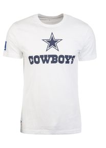 New Era, Herren T-Shirt 'Fan Logo Dallas Cowboys', Weiß