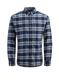 Jack & Jones JACK & JONES, Herren Hemd, Blau / Taubenblau / Dunkelblau / Grau