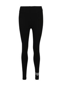 Puma, Damen Leggings 'ELEVATED', Schwarz / Silber