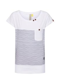 alife and kickin, Damen Shirt 'CORA B', Wei&szlig;