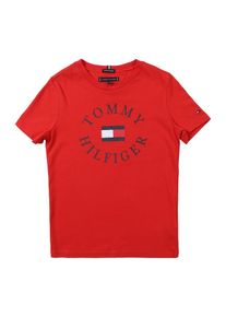 Tommy Hilfiger, Shirt 'Essential Graphic', Rot
