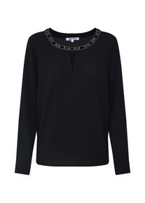 ABOUT YOU, Damen Bluse 'Leila', Schwarz
