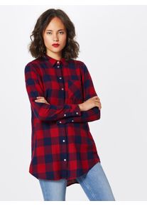 Only, Damen Karohemd, Navy / Rot