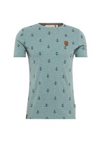 Naketano, Herren Shirt 'Fuck', Dunkelblau