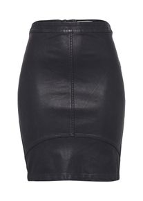 minimum, Damen Kunstlederrock 'Tilla Skirt', Schwarz