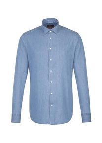 Seidensticker, Herren Hemd, Blue Denim