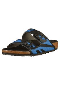 Birkenstock, Herren Pantoletten 'Arizona', Himmelblau / Schwarz