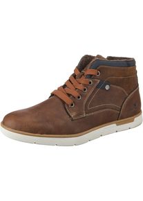 Tom Tailor, Herren Sneakers High, Nachtblau / Braun