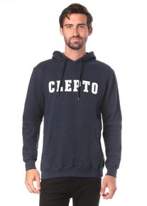 Cleptomanicx, Herren College Kapuzenpullover, Navy