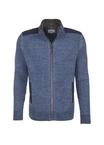 Camel Active, Herren Strick-Jacke, Himmelblau