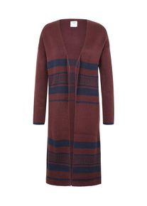 Véro Moda VERO MODA, Damen Coatigan 'VMMingos'Weit, Navy / Bordeaux