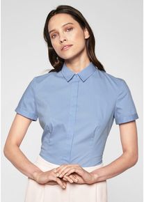 s.Oliver BLACK LABEL, Damen Stretchbluse, Hellblau
