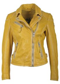 Gipsy, Damen Lederjacke, Senf