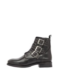 Bianco, Damen Stiefeletten 'Alina', Schwarz / Silber