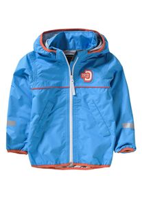 DIDRIKSONS 1913 DIDRIKSONS1913, M&auml;dchen Outdoorjacke 'Viskan', Hellblau / Dunkelorange