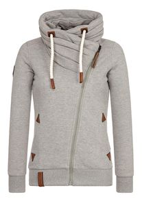 Naketano, Damen Sweatjacke, Graumeliert