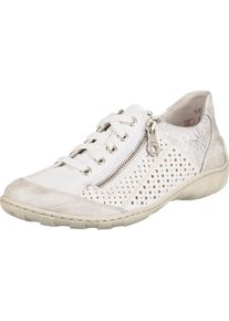 Rieker, Damen Sneaker, Wei&szlig;