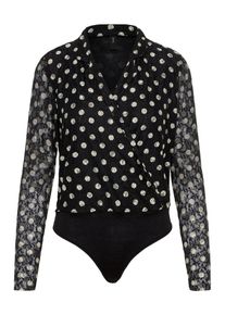 Y.A.S, Damen Body, Schwarz / Weiß