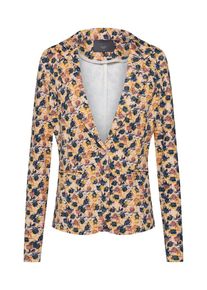 Ichi, Damen Blazer 'KATE PRINT', Creme / Navy