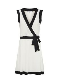 ABOUT YOU, Damen Kleid 'Juliane', Schwarz / Offwhite