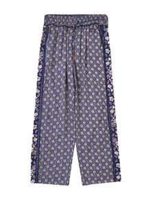 Pepe Jeans, M&auml;dchen Hose 'OLIVIA', Lila / Schwarz