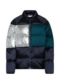 Tommy Hilfiger, Damen Jacke 'BARDOT', Navy / Smaragd / Silber