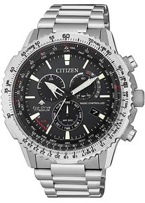 Citizen, Herren Funkchronograph 'Promaster Sky, CB5010-81E', Schwarz / Silber