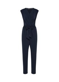 Esprit Collection, Damen Jumpsuit in Wickel-Optik, Navy