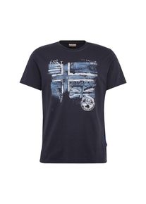 Napapijri, Herren T-Shirt 'SANCY', Marine