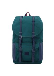 HERSCHEL, Damen Rucksack 'Little America', Dunkelblau / Smaragd