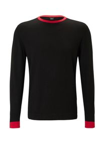 s.Oliver BLACK LABEL, Herren Pullover, Rot / Schwarz