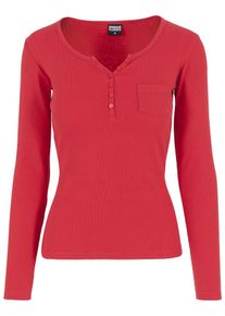 Urban Classics, Damen T-Shirt, Rot