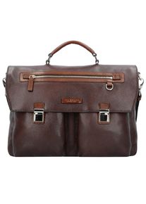 The Bridge, Herren Businesstasche 'Kerouac Messenger', Kastanienbraun