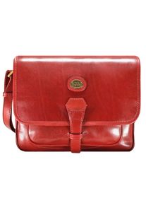 The Bridge, Damen Story Donna Leder Umhängetasche 27 cm, Rot