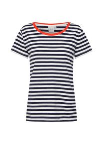 Ichi, Damen Shirt 'IHTHEA SS', Navy / Rot / Weiß
