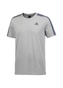 adidas Performance, Herren T-Shirt 'Ess 3S', Dunkelblau / Hellgrau