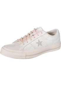 Converse, Damen Sneakers 'One Star Ox', Creme / Rosa