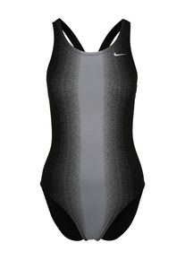 Nike Swim, Damen Badeanzug, Grau / Schwarz