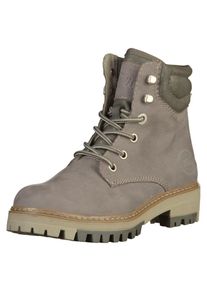 s.Oliver RED LABEL, Damen Stiefelette, Grau / Basaltgrau