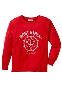 sheego Casual, Damen Casual Sweatshirt, Rot