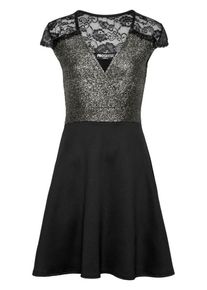 Melrose, Damen Partykleid, Schwarz / Silber