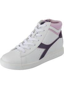 Diadora, M&auml;dchen Sneaker 'GAME P HIGH GS', Wei&szlig;