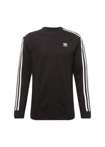 adidas originals, Herren Sweatshirt 'LS T', Schwarz / Weiß