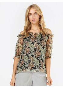 THE KOOPLES, Damen Tunika 'WANTED', Schilf / Schwarz